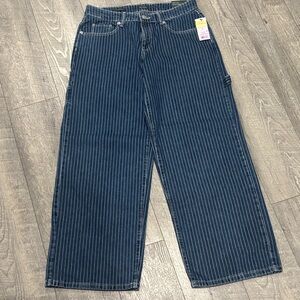 Wild Fable womens Navy Pinstriped Jeans